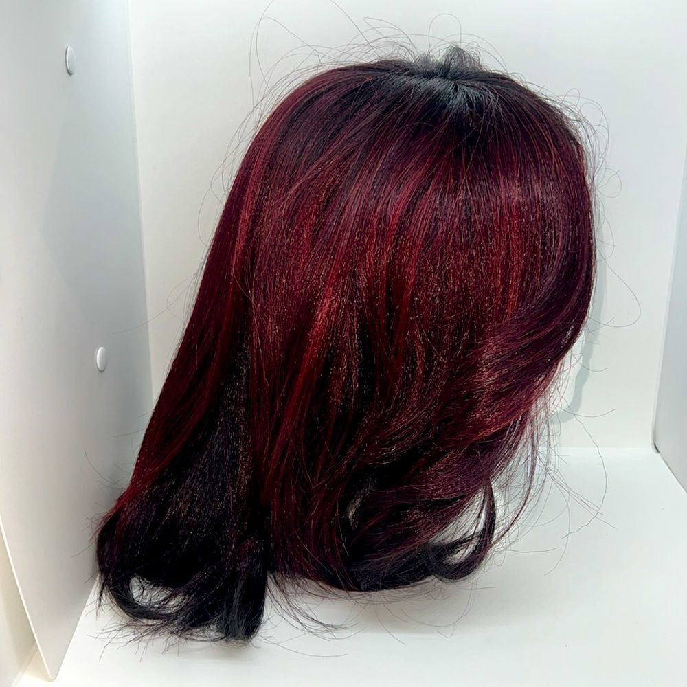 Beautiful Modu Collection Burgundy Wig. - Picture 4 of 6
